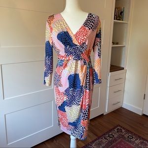 Anne Klein Colorful Abstract Dress